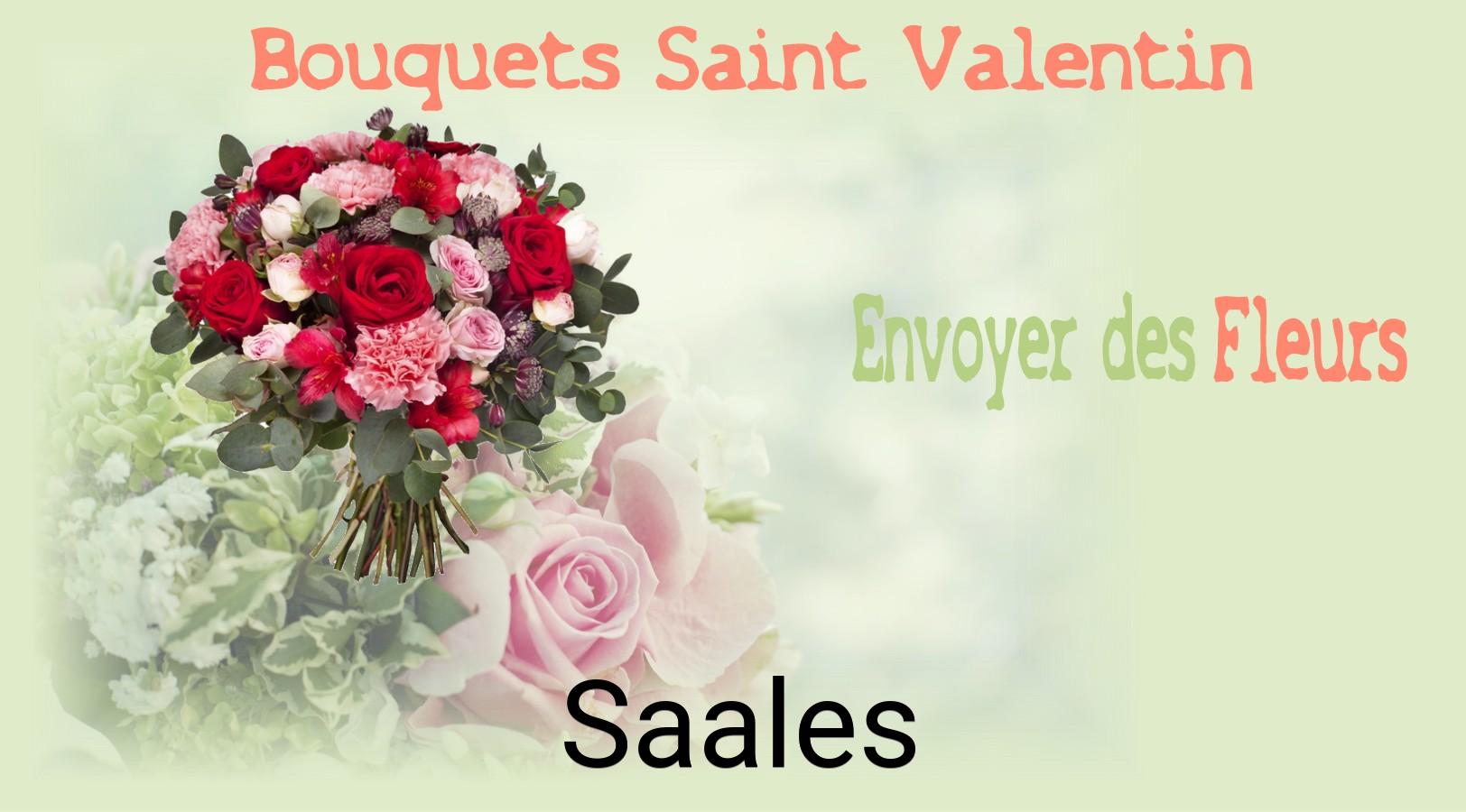 Roses de Saint-Valentin livrées à Saales